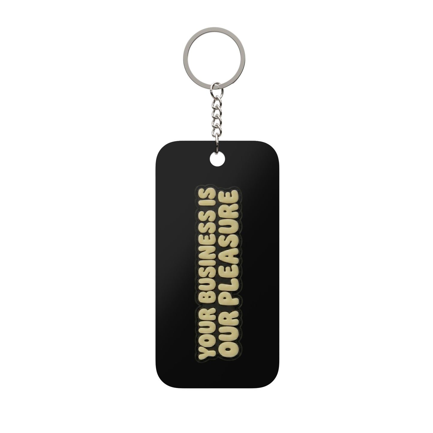 Marking Territory Keychain