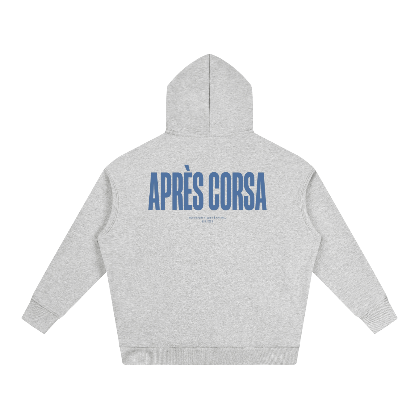 Smiles & Miles Oversized Hoodie-Gray
