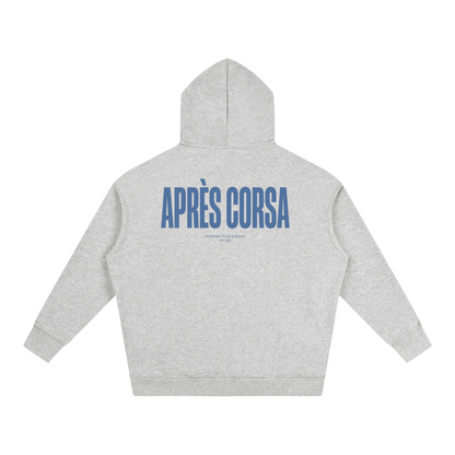 Smiles & Miles Oversized Hoodie-Gray
