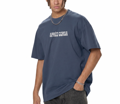 Downshift Tee-Navy