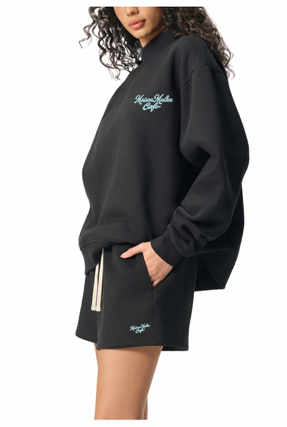 Espresso Lounge Short-Black