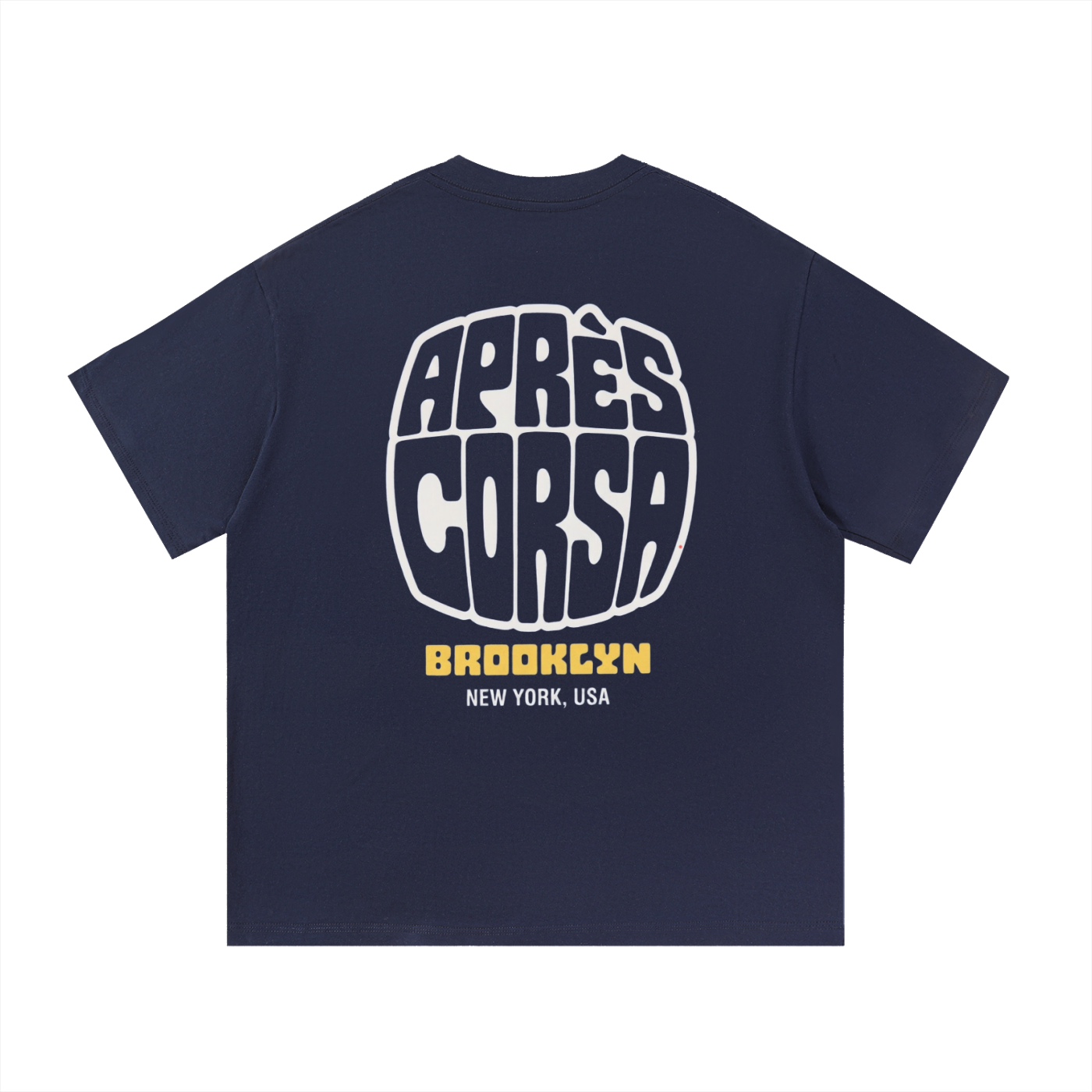 Downshift Tee-Navy