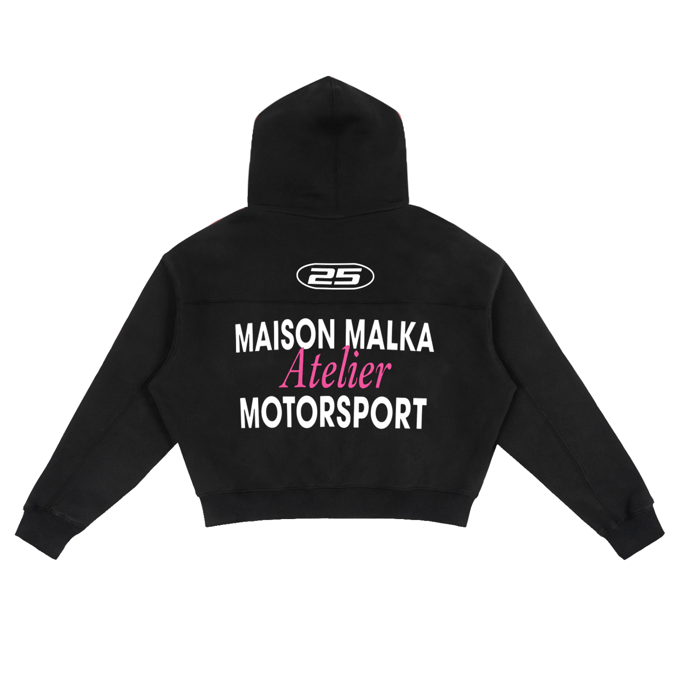 The Paddock Crush Zip-Up - Black