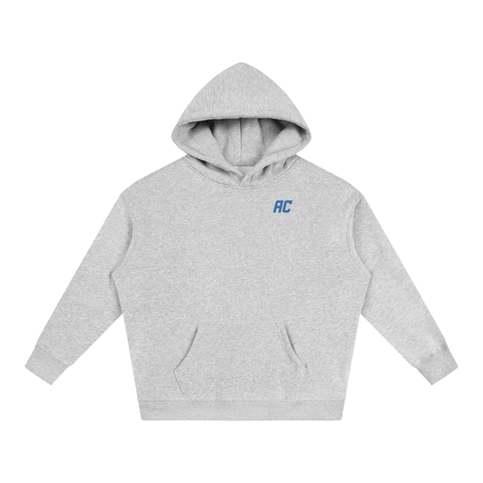 Smiles & Miles Oversized Hoodie-Gray