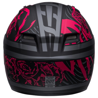 Qualifier Rebel helmet in Matte Black/Pink