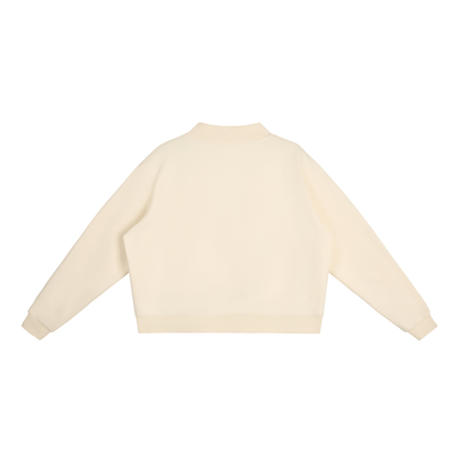 Barista Mock-Neck-Cream
