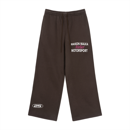 The Paddock Crush Sweats - Brown