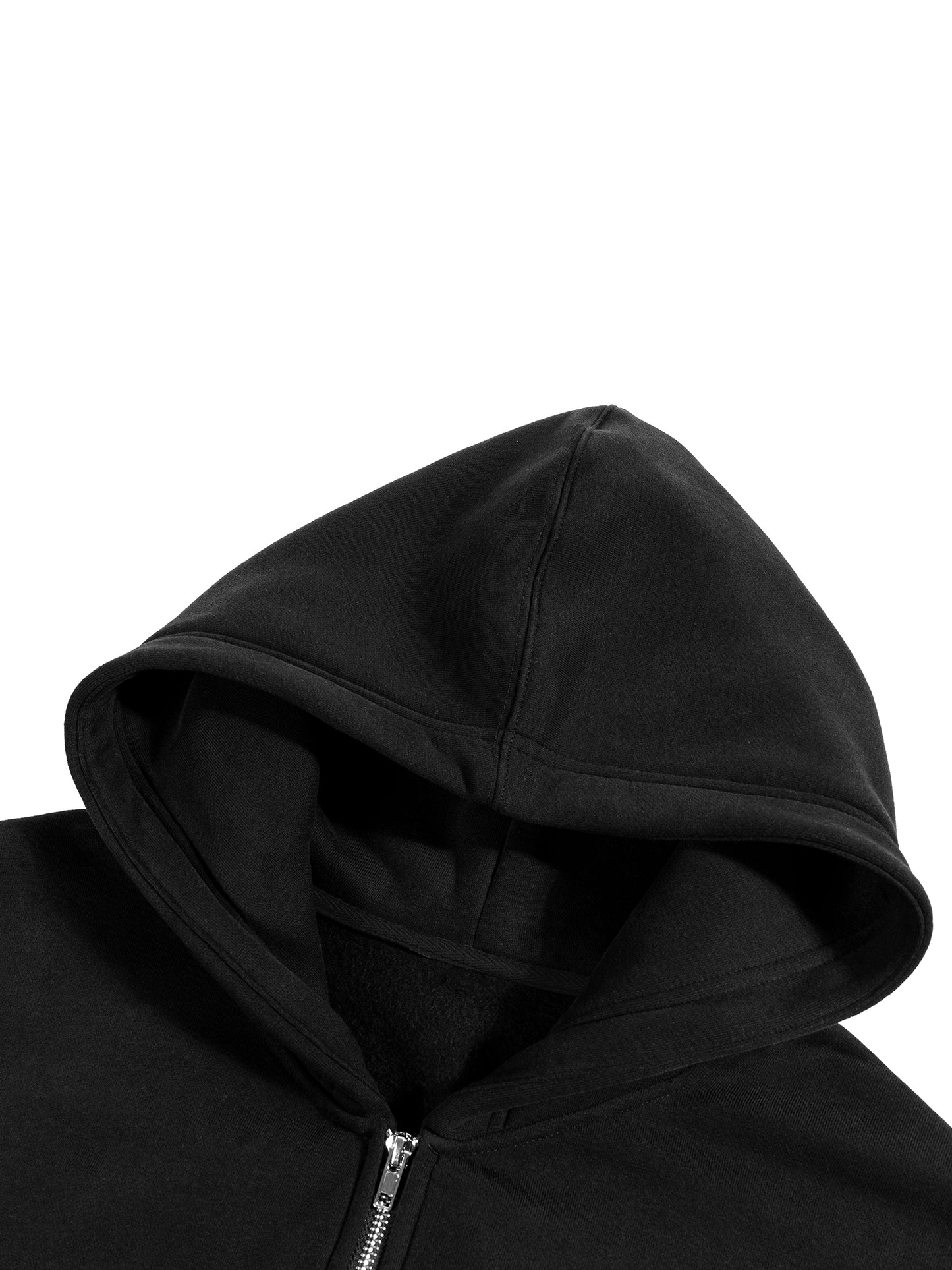 The Paddock Crush Zip-Up - Black