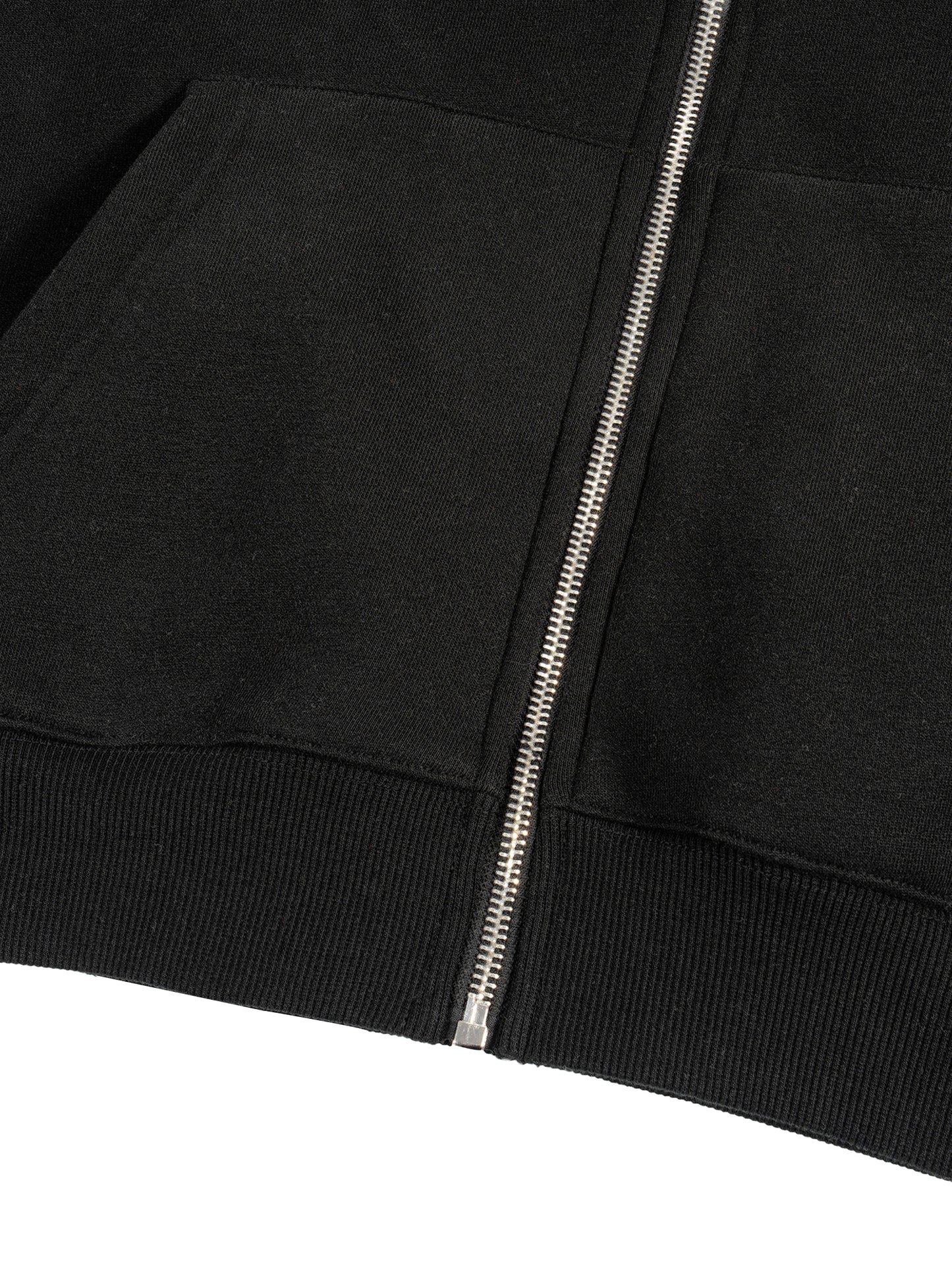The Paddock Crush Zip-Up - Black