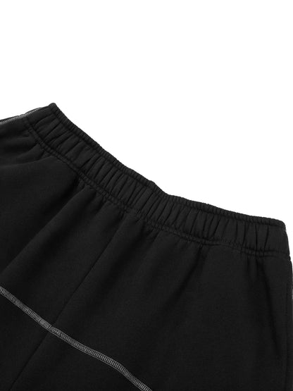 Dark Track Trousers-Pink